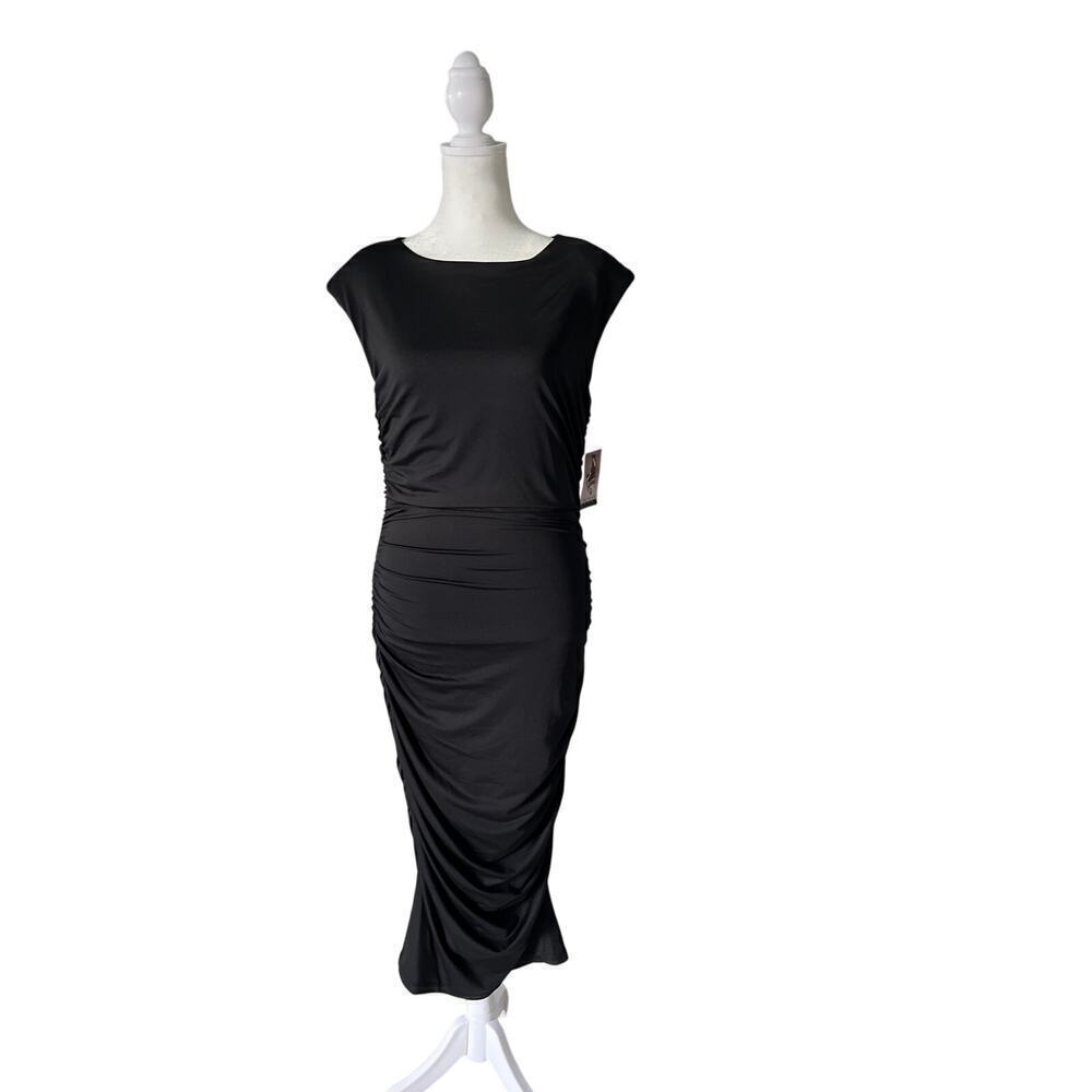 Sophia Jeans Body Con Evenings Black Dress Size M